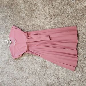 Pink Midi dress